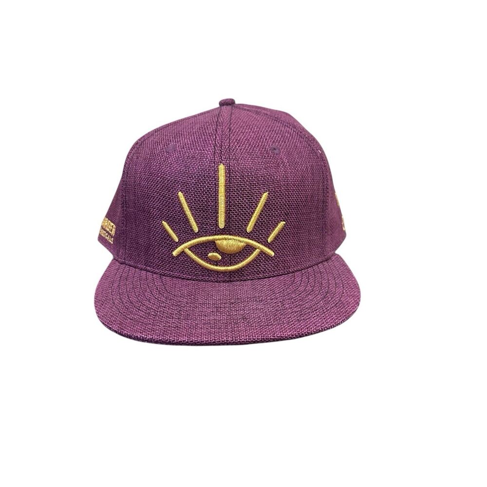 Grassroots California Limited Edition Kings Garden Snapback Hat Royal Botanicals